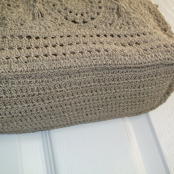 Lot of 3 different Crochet WOVEN Knit MACRAME Purse / Shoulder Bag ~ Summer Bags - Picture 3 of 16